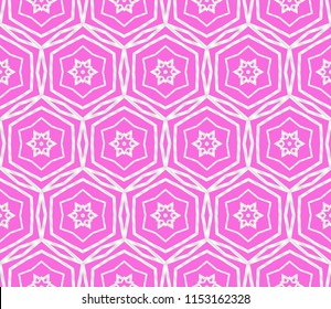 Seamless texture of geometric ornament. Vector illustration. For the interior design, printing, web and textile.