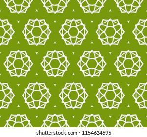 Seamless texture of geometric ornament. Vector illustration. For the interior design, printing, web and textile.