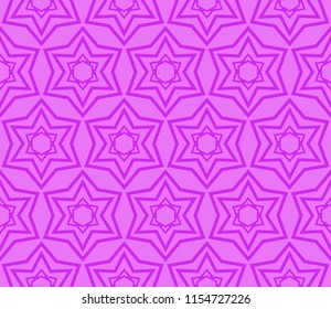 Seamless texture of geometric ornament. Vector illustration. For the interior design, printing, web and textile.