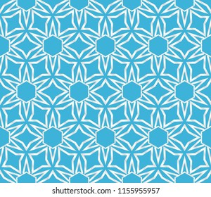 Seamless texture of geometric ornament. Vector illustration. For the interior design, printing, web and textile.