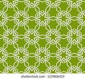 Seamless texture of geometric ornament. Vector illustration. For the interior design, printing, web and textile.