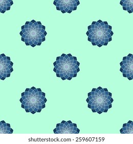 Seamless texture with geometric ornament. Vector pattern