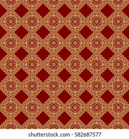 Seamless texture of geometric shape. mirror illustration. For the interior design, printing, web and textile design. Modern design.