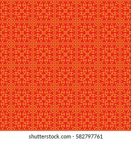 Seamless texture of geometric shape. mirror illustration. For the interior design, printing, web and textile design. Modern design.