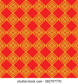 Seamless texture of geometric shape. mirror illustration. For the interior design, printing, web and textile design. Modern design.