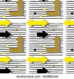 seamless texture with geometric shapes. Covers for books, postcards, flyer, notebooks, cover magazines. Vector Illustration. eps10