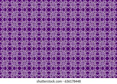 Seamless texture of geometrical ornament. vector illustration. For the interior design, printing, web and textile