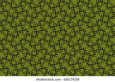Seamless texture of geometrical ornament. vector illustration. For the interior design, printing, web and textile