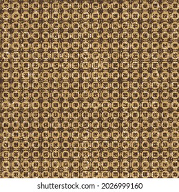 Seamless texture of geometrical ornament yellow background. vector illustration. For the interior design, printing, web and textile Batik Java  pattern. 