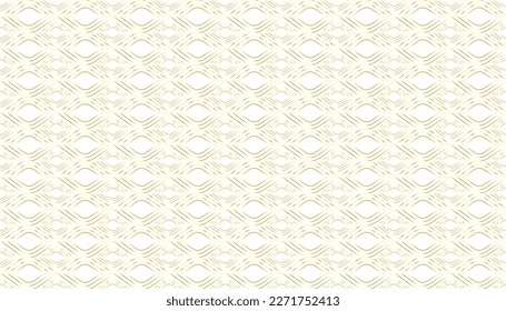 Textura sin fisuras de las olas doradas sobre fondo blanco. Elegante diseño para papel de pared, tela, impresión, tarjeta de saludo, boda, embalaje, papel de envoltura, regalo, vacaciones, presentación, tarjeta de visita.