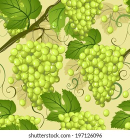 seamless texture of grapes