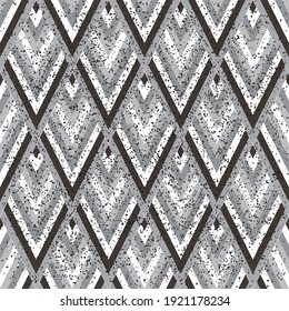 Seamless texture with grunge black and gray stripes