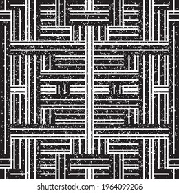 Seamless texture with grunge black and white lines _2_.eps