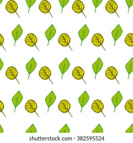 seamless texture hand painted floristry vector