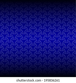 seamless texture  hex grid on  blue gradient