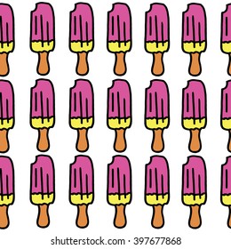 seamless texture of ice cream