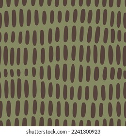 Seamless texture with imitation crocodile skin. Fashionable abstract print in hand drawn style