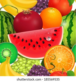 seamless texture juicy fruit