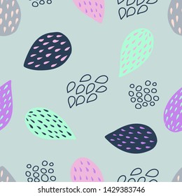Seamless texture with leaf. Seamless pattern can be used for wallpaper, pattern fills, web page background,surface textures.