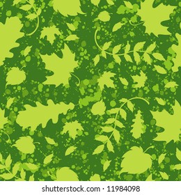 seamless texture leaves