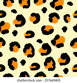Seamless texture leopard skin