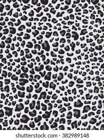 Seamless texture of leopard, vector