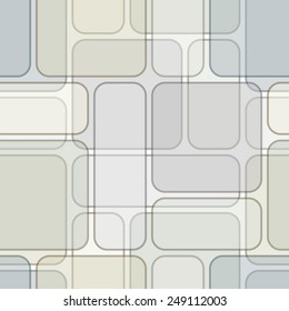 Seamless texture with light brown green tiles