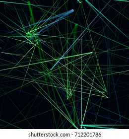 Seamless texture. Light lines on dark backdrop. Abstract vector background for web page, banners, fabric, home decor, wrapping