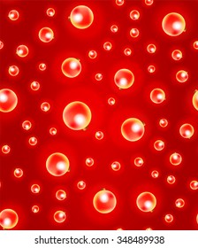 Seamless texture with lights garlands for your creativity