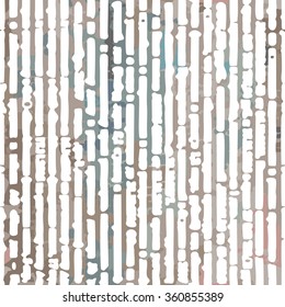 seamless texture with long torn white bamboo shapes on camouflage background