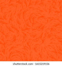 Seamless texture Lush Lava colros. Waves of small splashes on a turquoise background. Texture of flowing lava or fire for prints or packaging
