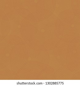 Seamless texture with many uneven circles on top of each other. Vector illustration.