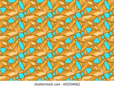Seamless texture of maple leaves.Vector illustration.Autumn theme.