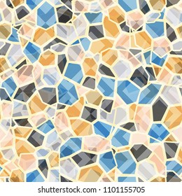 Seamless texture. Marble camouflage. Multicolored pattern. A diamond-shaped grid.