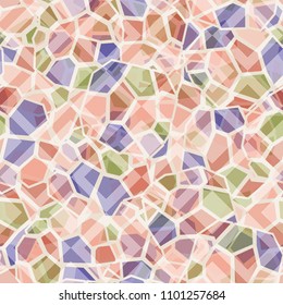 Seamless texture. Marble camouflage. Multicolored pattern. A diamond-shaped grid.