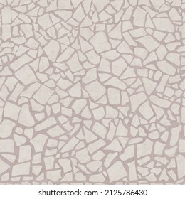 Seamless texture of the marble surface. Stone or marble masonry, wall or sidewalk, horizontal or vertical surface. Scalable vector.