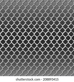 Seamless texture of metal grille.