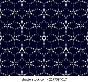 Textura sin foco, patrón punteado geométrico moderno, vector.