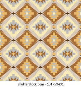 Seamless texture in navajo style #1