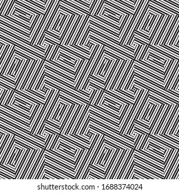 Seamless texture with oblique black lines 