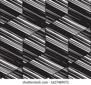 Seamless texture with oblique black lines(cube).