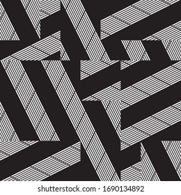 Seamless texture with oblique black segments