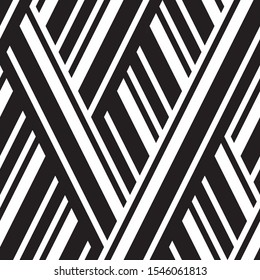 Seamless texture with oblique white and black lines.