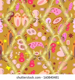 seamless texture on abstract background