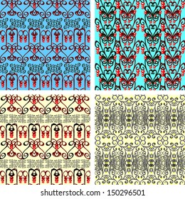 seamless texture on a beautiful background