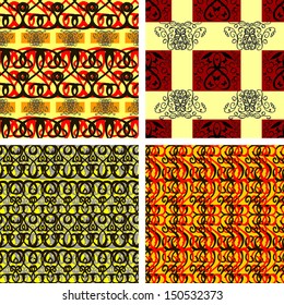 seamless texture on a beautiful background