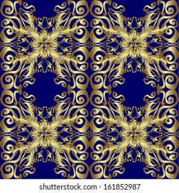 seamless texture on a blue background