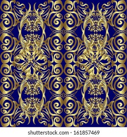 seamless texture on a blue background