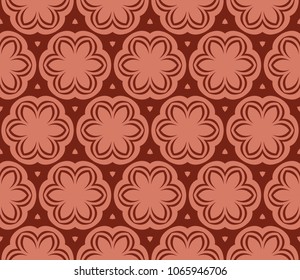 Seamless texture on color background. Element for design. Geometric pattern. Vector illustration