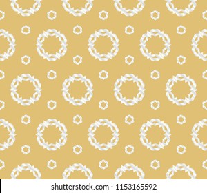 Seamless texture on color background. Element for design. Geometric pattern. Vector illustration